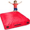 SaferBounce Sensory Crash Pad per Bambini | Grande 152 x 152 cm O 122 x 91 cm | Materasso Crash Autismo per Bambini | per Saltare & Giocare | Arrampicata & Ginnastica | Grande, Rosso