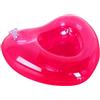 Genérico Portabicchieri galleggiante per piscina, tavolo galleggiante in PVC a forma di cuore, galleggiante gonfiabile portabevande da piscina, per patio, lago, fiume, spiaggia, resort, attività acquatiche a V