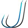 CVHfhjTG ami da Pesca, Ami da Pesca 10 Pezzi Amo con ardiglione Dorato Senza pungiglione in Acciaio ad Alto tenore di Carbonio for Accessori for lombrichi(Black,8)