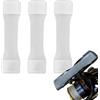 TABSIRAH Copertura per mulinello per canna da pesca, base in silicone, 3 pezzi, protezione per baitcasting, attrezzatura universale per acqua salata, attrezzatura professionale per lago