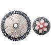 YATINGZHANG Ruota Libera Mountain Bike 8 9 10 11 12 velocità Bicicletta Cassetta MTB Ruota Libera Pignone 40T 42T 46T 50T 52T(9 Speed 11-46T)