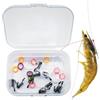 Generic Ganci da pesca gamberi , ganci da pesca gamberetti - Gancio posteriore per gamberi da pesca in primavera, clip per baitholder in acqua salata, di supporto per catturare varie e