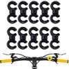 Genérico Bikee, clip per cavo del freno - Clip per cavo del cambio | 10 fascette per cavi della bicicletta, manette per mountain bike, gestione cavi di