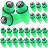 CANIGHT Lampade LED da Pesca Notturna Multiuso Impermeabili 25 Pezzi Allarme Morso Materiale Abs e Batteria a Pulsante per Attività di Pesca All'aperto