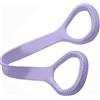 Alrens Figura 8 Fasce elastiche per esercizio, Fasce per gambe per esercizio, Attrezzatura per lo stretching per l'apertura della schiena, Fasce elastiche per esercizio, Fasce yoga per stretching per