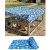Generic Rete Mimetica Militare Rinforzata, 1.5m 2m 3.0m 4.0m 5m 6m 7m 8m 10mTende da Sole per Esterno, Protezione Solare E Vela di Ombreggiatura Terrazza Pergola, Giardino, Decorativa(2x5.0 m)