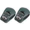 Genérico Clip per canna da pesca, 2 pezzi, regolabili, portatili, antiscivolo, clip per canne da basso, per pescatore, kayak, canoa, lago, fiume, laghetto, molla, pesca, surfcasting