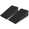 Generic squat - 1300 g/coppia migliora la mobilità, 31,5 x 15,5 x 8,5 cm cunei squat per sollevamento | per atleti uomini principianti appassionati di fitness palestra dormitorio soggiorno studio