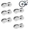 Nuyhadds Connettore per Catena da Bicicletta, Collegamento rapido per Catena da Bicicletta, Connettore Giunto per collegamenti Quick Link, Giunto per Perno Universale, 6 Pezzi di per