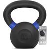 Yes4All QCG3 Peso Kettlebell rivestito in polvere, 16 kg, azzurro