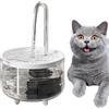 Générique Fontana da bere per animali domestici - per gatti - Fontana per gatti senza fili a batteria 1 l Dispenser d'acqua automatico per gatti | Fontana ad acqua trasparente per tenere gli animali al sicuro