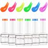 Nicedeco Kit Smalto Semipermanente Unghie Macarons Unghie Smalti Gel per Unghie Lampada UV LED Soak Off Nail Polish Normal Set 3, 6x8ML