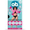 o.b. Mutande Mestruali Classic XS/S (Set da 2), Mutandine assorbenti per flusso abbondante indossabili fino a 12 ore, Mutande ciclo mestruale donna lavabili e riutilizzabili, 2 confezioni da 1 pezzo