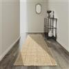 Villeroy & Boch Tappeto di iuta Rosalie naturale per soggiorno, 100% juta, tessuto a mano ed ecologico, in iuta per soggiorno, camera da letto, sala da pranzo, oro naturale, 80 x 200 cm