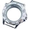 ROUREOX 41mm Cassa Orologio Subacqueo Acciaio 316L Vetro Zaffiro Impermeabile NH34 NH35 NH36 NH38 for Omega Seamaster Diver 300M-2 41MM