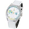 YEMA Yachtingraf Acciaio Cronografo Ibrido Meccanico Quarzo Bianco Orologio Uomo