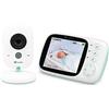 TrueLife Video baby monitor TrueLife NannyCam H32, videocamera digitale per il tuo bambino, display LCD a colori, termometro ambiente, modalità notte, 8 melodie, regime VOX