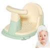 ycezw Seggiolone da bagnetto per bambini - Base a resistente, culla da bagno con supporto sicuro, sgabello di sicurezza ergonomico antiscivolo versatile, in resina sintetica impermeabile | Se