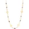 Dazylleco Collane Lunghe in Oro Stile Boho per Donna, Collana Lunga con Catena e Perle, Gioiello per Costume, Idee Regalo di Compleanno per Donna, 13 inches, Pietra, Non pietra preziosa