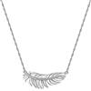 Brosway Collana Donna, Collana in Ottone e Cubic Zirconia | Collezione Plume - BUM01