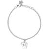 Mabina Gioielli - Bracciale Bambina - Bracciale in argento con gattino pendente - 533672