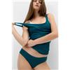 Intimissimi Brasiliana In Cotone Senza Cuciture Verde
