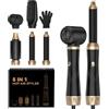 OKWRAP Hair Styler 5 In 1 Air Styler 1000W Styler Capelli Combina le Funzioni di Asciugacapelli, Arricciacapelli Automatico, Piastra Capelli e Spazzola Ad Aria Calda
