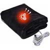 Generico Coperta Riscaldata - Cotone, Poncho Riscaldato Tramite USB, Indossabile | Coperta Elettrica Facile Da Regolare, Con 3 Impostazioni Di Calore E Timer Per La, L'escursionismo, Il Campeggio, Lavabi