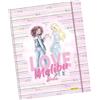ONLINE Cartellina portadocumenti A4 Malibu I in cartone con logo Barbie, formato A4, con elastico e alette interne, raccoglitore per la scuola per bambini e ragazzi, ideale come cartella
