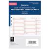 Filofax Inserto per calendario Pocket Professional, planner annuale tedesco 2028