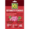 KB HOME DEFENSE KB 4466 Bastoncini di Concime Piante Fiorite, 40 Pezzi