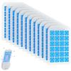 Hogius Magnetism Glue Cards Hogius Indoor Plug-in Fly Trap Refill Pack per Hogius Indoor Fly Trap (confezione da 12 carte adesive)