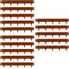 UNIGARDIA Bordura Corten per Giardino in Metallo per Prato 15 m - Bordatura Aiuole Giardino Alta 185 mm - Bordure per Aiuole Flessibile, Corten