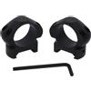 Konus Italia Group Anelli di montaggio conici a profilo ribassato 25,4 mm, neri