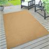 Paco Home Tappeto per esterni resistente alle intemperie per giardini e terrazze a tessitura piana in sisal robusto dimensioni 160x220 cm
