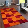 Paco Home Tappeto soggiorno a pelo corto design etnico geometrico lavorato a mano Gabbeh dimensioni 80x150 cm