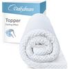 nivion Dailydream - Materasso topper in memory foam - Topper rinfrescante con schiuma viscoelastica - Taglia M - 50-90 kg - Altezza 5 cm / 90x200 cm - Allevia la pressione