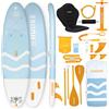 HUIIKE Tavola Sup Gonfiabile Adulti 10' Convertibile in Kayak. Stand Up Paddle, 130 kg