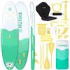 HUIIKE Tavola Sup Gonfiabile Adulti 10' Convertibile in Kayak. Stand Up Paddle, 130 kg