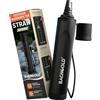 Bachgold Filtro per l'acqua BACHGOLD Straw Outdoor Survival, ultraleggero, capacità 500 L, attrezzatura di emergenza e di sopravvivenza, nero