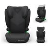 Kinderkraft Seggiolino Kinderkraft JUNIOR FIX 2 PLUS, poggiatesta regolabile, H-GUARD, SPS, montaggio ISOFIX e con cinture di sicurezza, rivestimento traspirante AIR FLOW, nero