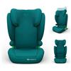 Kinderkraft Seggiolino Kinderkraft JUNIOR FIX 2 PLUS, poggiatesta regolabile, H-GUARD, SPS, montaggio ISOFIX e con cinture di sicurezza, rivestimento traspirante AIR FLOW, verde