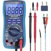 MMOBIEL Multimetro Num Pro CAT III 1000V CAT IV 600V - 6000 Conteggio - Test di tensione, test AC/DC, corrente, resistenza, continuità, test transistor - con cavi test, fusibili e cinghie magnetiq