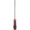 QUARKZMAN Cacciavite PH2 Phillips #2 12.6 magnetica Cacciaviti 4.72 Acciaio Lega S2 Trattato Termicamente con Impugnatura Ergonomica per Riparazioni Fai Te, Marrone Rosso