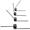 PAKMEZ 2 pcs v-spray 1.8 diametro torsione a torsione piccola molla molla a forcella, 3 giri 60 gradi, 15x1,8mm