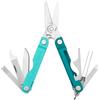Leatherman Micra - Multiutensile Portachiavi in Acciaio Inossidabile con Forbici a Scatto e 9 Utensili - Verde Parrocchetto