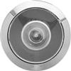 Healeved Spioncino di Sicurezza Antifurto Copertura Privacy Lente Unidirezionale ad Ampio Angolo Lega di Zinco Resistente per Porte Spesse 35-55Mm Casa e Appartamento