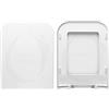 HYDRO HOME Copriwater Flaminia Terra Come Originale, In Plastica Termoindurente Avvolgente Con Cerniere Fisse Acciaio Inox,Colore Bianco MADE IN ITALY (CHIUSURA CLASSICA)