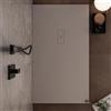 OLIMPO DOCCE - Piatto doccia in marmoresina Sabbia effetto pietra cemento MAKA - 90x180