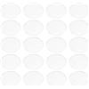 HOLIDYOYO Faretto per Illuminazione Interna e Paesaggistica 20 Pezzi Copertura Cappa in Vetro Decorativa Mr16 Distribuzione Uniforme della Luce Cucina